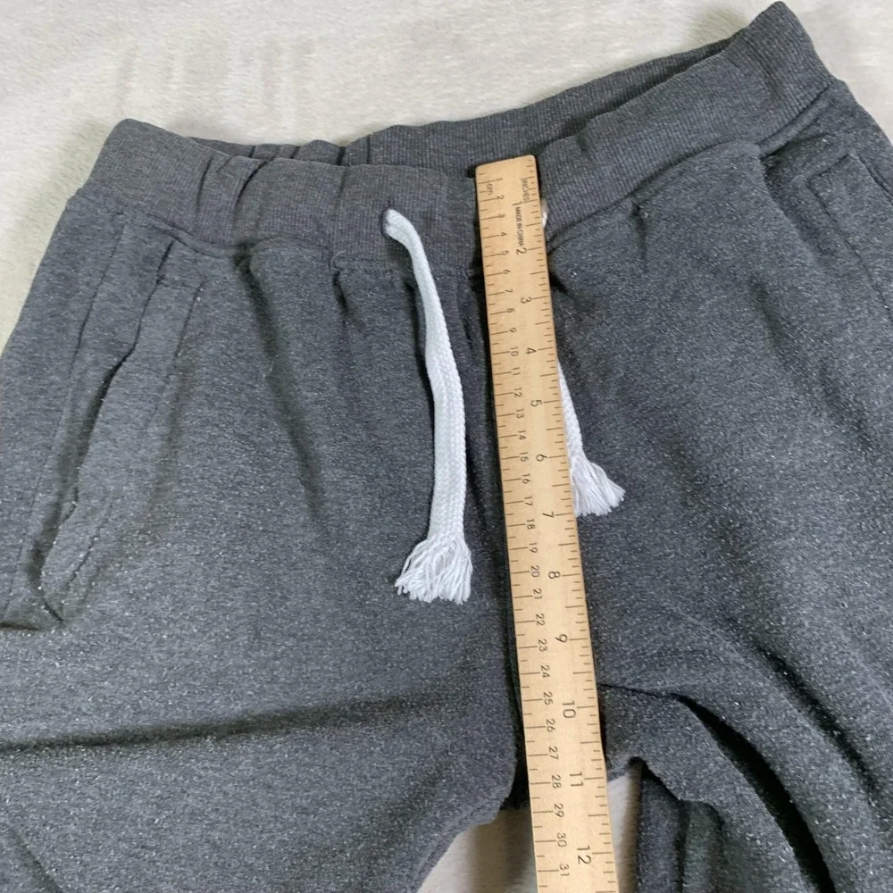 Southpole Pants Mens Medium Gray Joggers Sweatpants Fleece Drawstring Cuffed‎